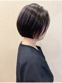 前下がりレイヤーボブ