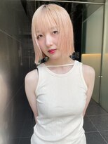 ガリカ 大名(Gallica)&nbsp;【恒吉佐央理】トリプルケアブリーチでつくるホワイトベージュ