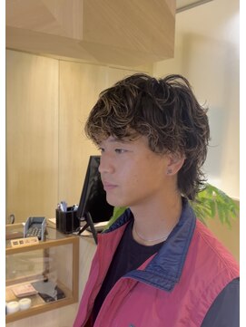 シアン 栄店(CYAN.) マッシュウルフパーマ