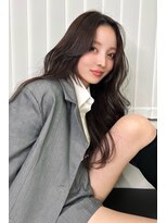 ランズ(LANDS)&nbsp;ベージュカラー　レイヤーカット 【韓国ヘア 大阪 梅田】