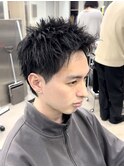 スパイキーショート/メンズショート/メンズカット/八王子