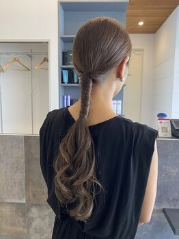 ロイオブジゼル(roi of GiseL)の写真/【博多】ヘアセット¥3,500★王道お呼ばれセット～ニュアンスstyleまで◎特別な日を最高の思い出に♪