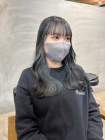 シー.(SHE.)&nbsp;【SHE.】顔まわりレイヤー/インナーカラー/グレージュ