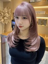 ディーバ 渋谷(D.I.E.V.A)&nbsp;10代20代30代髪質改善ホワイトピンクベージュ小顔レイヤーカット