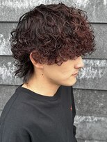 ヒュイル バイ ニアウ(Hwyl by Niau)&nbsp;メンズマッシュウルフプードルパーマ波巻スパイラルパーマ