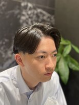 ヨシザワインク プレミアム 横浜 桜木町店(YOSHIZAWA Inc. PREMIUM)&nbsp;メンズツーブロック刈り上げセンターパート