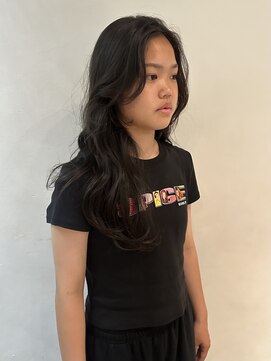 ラパンセノアール(LA PENSEE NOIR) ロングヘア×顔周りカット