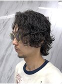 スパイラルパーマ/サーフカール/波打ちパーマ/グランジパーマ