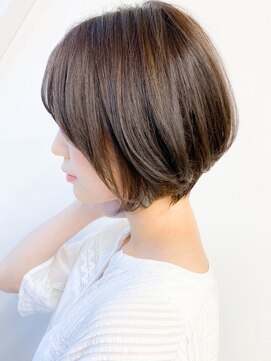 ヘアープロデュース ケー(HairProduceK) 透明感髪質改善カラー◎大人可愛い小顔前下がりボブ×美髪