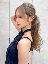 ロンドローズ 名古屋(Lond damaskRose)&nbsp;ダブルカラー ブリーチ 名駅 韓国 ボブ 髪質改善 縮毛矯正