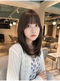 ワンカールだけだ可愛くなれるトレンドのハッシュカット/銀座