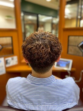 ピュア ポイント 和光店(PURE POINT) ツーブロックマッシュ／ツイストパーマ