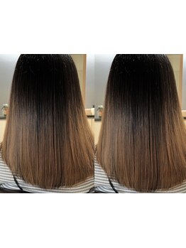 《県庁付近/2席のみ》大人女性のための"髪質改善"―。髪の芯から潤い、毛先まで艶めく髪に♪