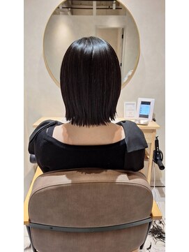 スーリール 鹿児島中央店(Sourire) 切りっぱなしボブ