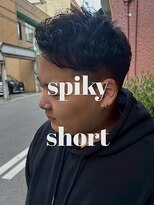 ヘアプレイスソル (HAIR PLACE SoL)&nbsp;spiky short /メンズカット/ショート/スパイキー