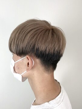 アンサ 伏見桃山店(ANSA) マッシュ×ミルクティーベージュ！