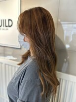 ギルド 清瀬店(GUILD)&nbsp;透明感ブラウンのミディアムレイヤー