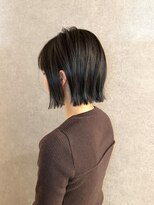 ノブレス(NOBLESSE)&nbsp;オリーブベージュ×外ハネボブ