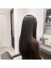 【美髪矯正】カット+ストレート(大人)広がりを抑えて憧れのサラ艶髪