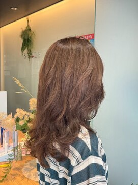 スタイル 茅ケ崎(STYLE) ダークパープル/ナチュラルショート/夏のヘアアレンジ/茅ヶ崎