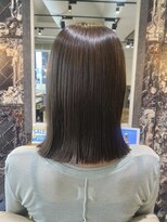 ザザ ZA/ZA 神楽坂 オリーブグレージュぱつっとロブ