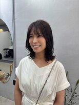 ここち 髪処 大島駅&nbsp;デジタルパーマ×ミディアム　潰れやすくて悩んでる方へ