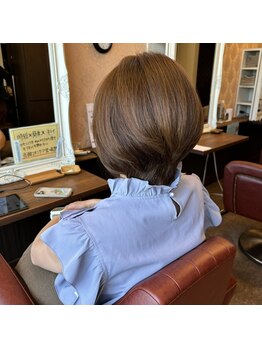 ピクシーボブ(Pixie Bob)の写真/【髪質改善ストレート】夏の強い紫外線や汗によるパサつき・うねりを抑え、毎朝ラクにまとまる美髪へ♪