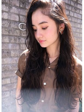 リマ(RIMA) 【RIMA】 外国人風☆ラフなかきあげパーマ質感