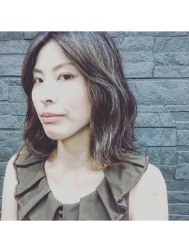 ヒスヘアー クリエイティブスペース(hys hair creative space by lauto) ラフウェーブボブ