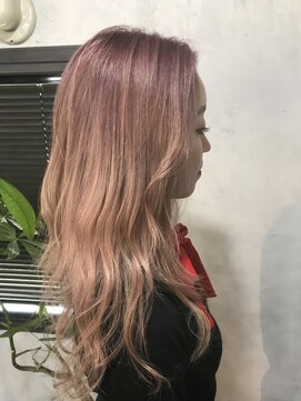 モノ アンド イニ(Mono & inni) 【奈良/inni hair】グラデーションピンク