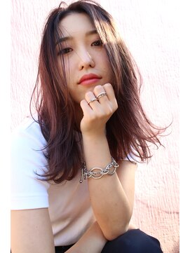 ジャコ ヘアー(jako HAIR) 【jako】バイオレット レイヤー 外ハネ