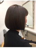 毛先収まるナチュラルボブ♪
