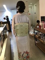 ヘアサロン ユニティ(Hair Salon Unity) 色留袖コーデ