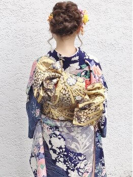 トイロ(TOIRO)の写真/【早朝OK】ヘアセット/お宮参り/卒業式/七五三など特別な日を彩るお手伝い◇(お電話でお問い合わせ下さい)