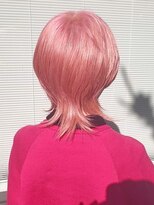 ヘアーアイスカルテット(HAIR ICI QUARTET) 10代20代おすすめブリーチカラー　ウルフ　ピンク