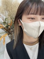 ウタ(uta)&nbsp;【あおき　ひかる】インナーカラー　クリアベージュ