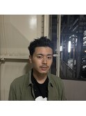 ツイストスパイラルサイドパートスキンフェード4