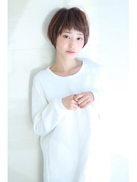 オーロ 西大寺店(ORO) オン眉が可愛いマッシュスウィングショート