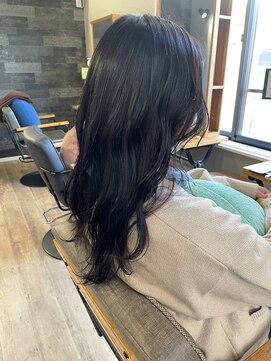 デイジー(Daisy) ブルーブラックロングスタイル