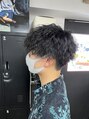 ヘアメイクレコリア(Hair Make RECOLIA)&nbsp;刈り上げマッシュにツイストスパイラルで動きを！