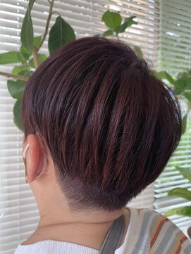 アース 三田南ウッディタウン店(HAIR&MAKE EARTH) 40代50代60代白髪染めマッシュショート