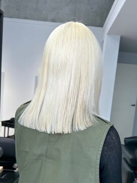 ソル オモテサンドウ 表参道 青山(SOL . OMOTESANDO) ニュアンスカラー/抜きっぱなしブリーチ/モード/ケアブリーチ