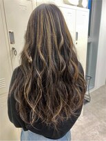 ヘアサロン ドット トウキョウ カラー 町田店(hair salon dot. tokyo color) 斜めバング/グレージュカラー/デザインカラー/シルキーベージュ