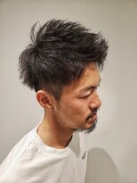 オムヘアーバイグルーマーズ(HOMME HAIR by GROOMER/S)&nbsp;メンズ無造作フェザーアップ　HOMMEHAIR２ｎｄ　江ヶ崎