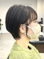 トト 船橋店(toto.)&nbsp;黒髪/グレーベージュ/レイヤーロング/前髪パーマ[西船橋/津田沼]