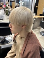 アイトーキョー 渋谷(AI TOKYO)&nbsp;ダブルカラーブリーチハイライトマッシュウルフ[渋谷駅]