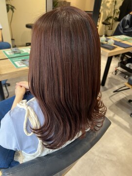 ベルバイリトル(belle by little) ピンクブラウンカラー