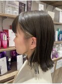 切りっぱなしボブ