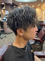 シシムーアフレームプラント sisimuoa×FRAMEPLANT&nbsp;メッシュ×50%ツイストスパイラルパーマ