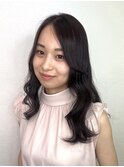 レイヤーカット/デジタルパーマ/外ハネボブ/イメチェン/美髪